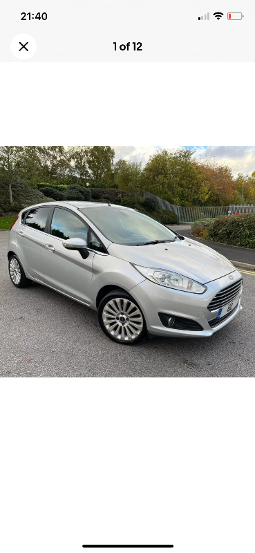 Ford Fiesta Diesel Titanium £20 tax !!!